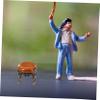 Abaodam 4PCS Scale Miniature House Adornment with Smooth Wear Resistant Surface for Living and Bedroom Scenes Play Random Color view 3