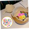 FRCOLOR 60PCS Plastic Game Balls for Bingo and Raffle Lightweight Seamless Design with Printing Entertainment Balls for Parties Fundraisers and Classroom Use view 3
