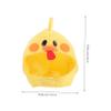 Beaupretty Plush Chick Mask Hat Cute Animal Headgear for Cosplay Party Dress Up Costume with Bright Color and Soft Material Photo Shoot Prop view 3