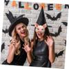 Abaodam Pink Half Face Lightweight Animal Masquerade Costume for Halloween Carnival Party Fancy Dress Ball Unisex Festival Accessory view 4