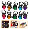 Toddmomy 20pcs Plastic Spider Rings Halloween Costume Accessories Lightweight Party Favors for Women Men Daily Wear and Easy to Wear view 4