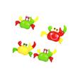 Beaupretty 4pcs Wind Up Clockwork Crabs for Plastic Crawling Crabs in Red Green Yellow Safe Smooth Design for Imaginative Play and Coordination Development view 1