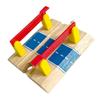 HONMEET Train Track Railing Barrier DIY Model for Railway Accessories Realistic Railroad Road Block Plaything Sturdy Decorative Barrier for Interactive Scene Building and Playtime view 1