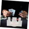 SKISUNO Rotating Poker Card Holder Tray Deck Storage Stand Rotary Playing Card Organizer Compact Sturdy Clear Design for Easy Access and Display view 4