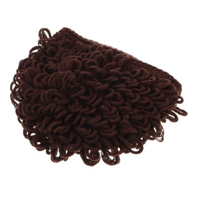 BESPORTBLE Funny Wig Hat with Elastic Pullover Soft Yarn Warm Knit Cap for Boys and Boy Girl Months Winter Cold Weather Head Circumference Cozy Wig Hat for Costume Cosplay