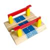 BESTonZON Train Track Railing Barrier DIY Model Railway Accessory for Realistic Station Scene Sturdy Railroad Plaything Enhances DIY Layouts and Creative Train view 1