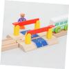 BESTonZON Train Track Railing Barrier DIY Model Railway Accessory for Realistic Station Scene Sturdy Railroad Plaything Enhances DIY Layouts and Creative Train view 4