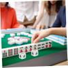 KICHOUSE 5pcs Portable Mahjong Dice with Rounded Corners Acrylic Wind Direction Dice for Board Games Lightweight Mahjong Accessories for Party Entertainment view 2