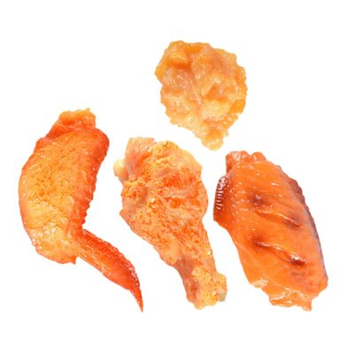 BESPORTBLE 4pcs Realistic Fried Chicken Model PVC Fake Food Props for Kitchen Decor Store Display with Wings Leg Popcorn Mid Wings Simulation