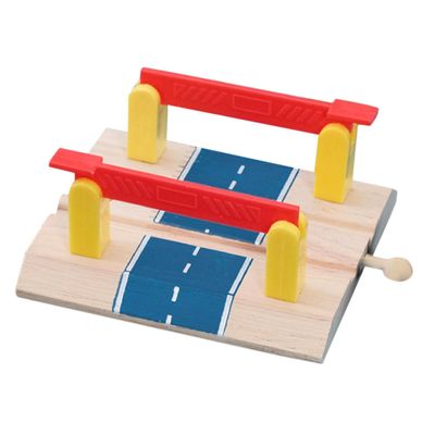 BCOATH Train Track Accessories Railway Road Block Barrier Model for DIY Railway Scene Smooth Surface Educational for Imagination Development