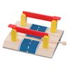 BCOATH Train Track Accessories Railway Road Block Barrier Model for DIY Railway Scene Smooth Surface Educational for Imagination Development view 1