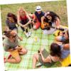 HONMEET Large Erasable Foam Dice with Rounded Corners Portable Blank Cube for DIY Math Teaching Party Games Classroom Fun Educational Game Prop for Adults view 3