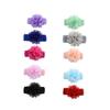 10pcs Stretchy Chiffon Hairbands for Elastic Headwraps Comfortable Adjustable Headbands with Flower Design view 1