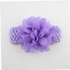 10pcs Stretchy Chiffon Hairbands for Elastic Headwraps Comfortable Adjustable Headbands with Flower Design view 3