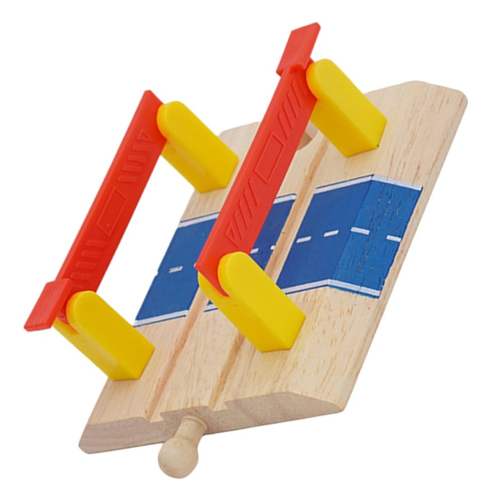 MUSISALY Train Track Accessory Railway Railing Barrier Simulation Roadblock Plaything for Station Scene Building Decorative Model for Interactive Railroad