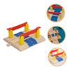 MUSISALY Train Track Accessory Railway Railing Barrier Simulation Roadblock Plaything for Station Scene Building Decorative Model for Interactive Railroad view 2