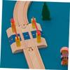 MUSISALY Train Track Accessory Railway Railing Barrier Simulation Roadblock Plaything for Station Scene Building Decorative Model for Interactive Railroad view 4