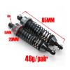 rc car Damper Compatible with Redcat for Gen8 for Scout 1/10 RC Crawler Car Upgrade Parts 4Pcs 85mm Metal Shock Absorbers Damper view 2
