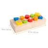 BESPORTBLE Puzzle Shape Sorter Shape Block for Early Education Fine Motor Skill Development Lightweight Montessori Learning Activity view 3