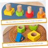 BESPORTBLE Puzzle Shape Sorter Shape Block for Early Education Fine Motor Skill Development Lightweight Montessori Learning Activity view 4