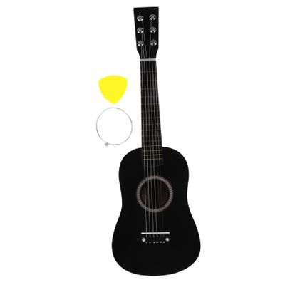 BESPORTBLE Acoustic Guitar for Beginners Realistic String Musical Instrument with Smooth Finish Balanced Sound for Practice and Learning Supplies Random Color