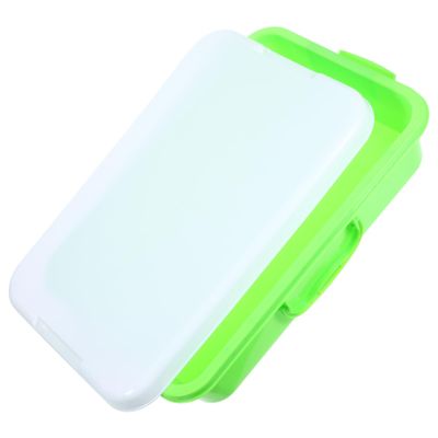 BESPORTBLE Portable Small Sand Tray with Lid Handheld Sandbox Storage Box for Lightweight Outdoor Play and Organizer Reusable Plastic Sandtable for Bedroom Playroom Use
