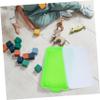 BESPORTBLE Portable Small Sand Tray with Lid Handheld Sandbox Storage Box for Lightweight Outdoor Play and Organizer Reusable Plastic Sandtable for Bedroom Playroom Use view 4