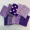 Andras 10pc. FQ Cowgirl Purple Prints view 1