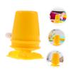 Vaguelly 8pcs Yellow Clockwork Walking Movement Parts for DIY Wind Up Robot Plastic Craft Accessories for Handmade Clay Pearl Mud and Snowflake Mud Crafts view 4