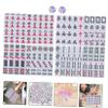 Beaupretty Portable Mini Mahjong Set Pink Tiles with Large Storage Bag Lightweight Travel Game for Home Parties Bars Smooth Surface Mahjong Kit for and Hand Coordination view 4