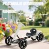 Kid's Electric Go-Kart, Collapsible Go-Kart, Equipped with Two 6v Batteries, Features an Adjustable Seat, Built-in Music and Lights, Weight of 77 Pounds, Ideal for Various Road Surfaces view 2