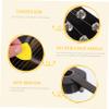 Abaodam Beginner Guitar for Strings Mini Acoustic Model for Small Hands Educational Musical for Preschoolers Safe Smooth Finish Learning Instrument Gift Random Color view 4