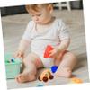BESPORTBLE Wooden Car Handheld Push Vehicle for Grasping Training Smooth Rounded Edges Sturdy Maple Design for Hand Eye Coordination and Imaginative Play view 3