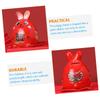 VICASKY Ceramic Zodiac Rabbit Piggy Bank Year Rabbit Money Jar with Lovely Bunny Design for Home Office Decoration Gift Box Included view 4