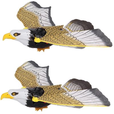 Vaguelly 2Pcs Electronic for Portable Music Plaything with Light Effects Plastic Hanging Bird for Boys and Safe Educational Gift to Enhance Coordination and Parent Interaction