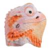 Beaupretty Cute Lizard Animal Head Mask Halloween Party Costume Accessory Latex Reusable Photo Prop for Cosplay and Festive Events view 1