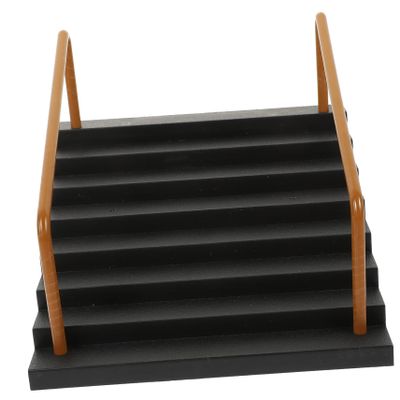 BESPORTBLE Finger Skateboard Park Obstacle Prop Mini Ramp for Skateboard Kit for Coordination and Family Fun