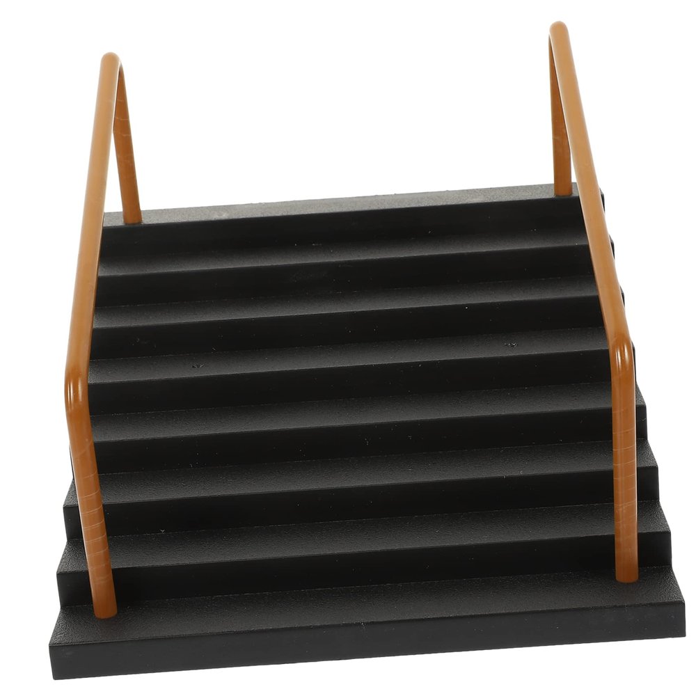 BESPORTBLE Finger Skateboard Park Obstacle Prop Mini Ramp for Skateboard Kit for Coordination and Family Fun