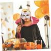 BESPORTBLE 2pcs Unique Fox Half Masks Lightweight Comfortable Masquerade Party Props for Halloween Cosplay Costume Balls and Music Festivals view 2