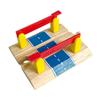 PHENOFICE Train Track Railing Barrier Model Road Block Accessory for Railway Station Scene Building Easy to Install DIY for Interactive Train Play and Creative Railroad Expansion view 1