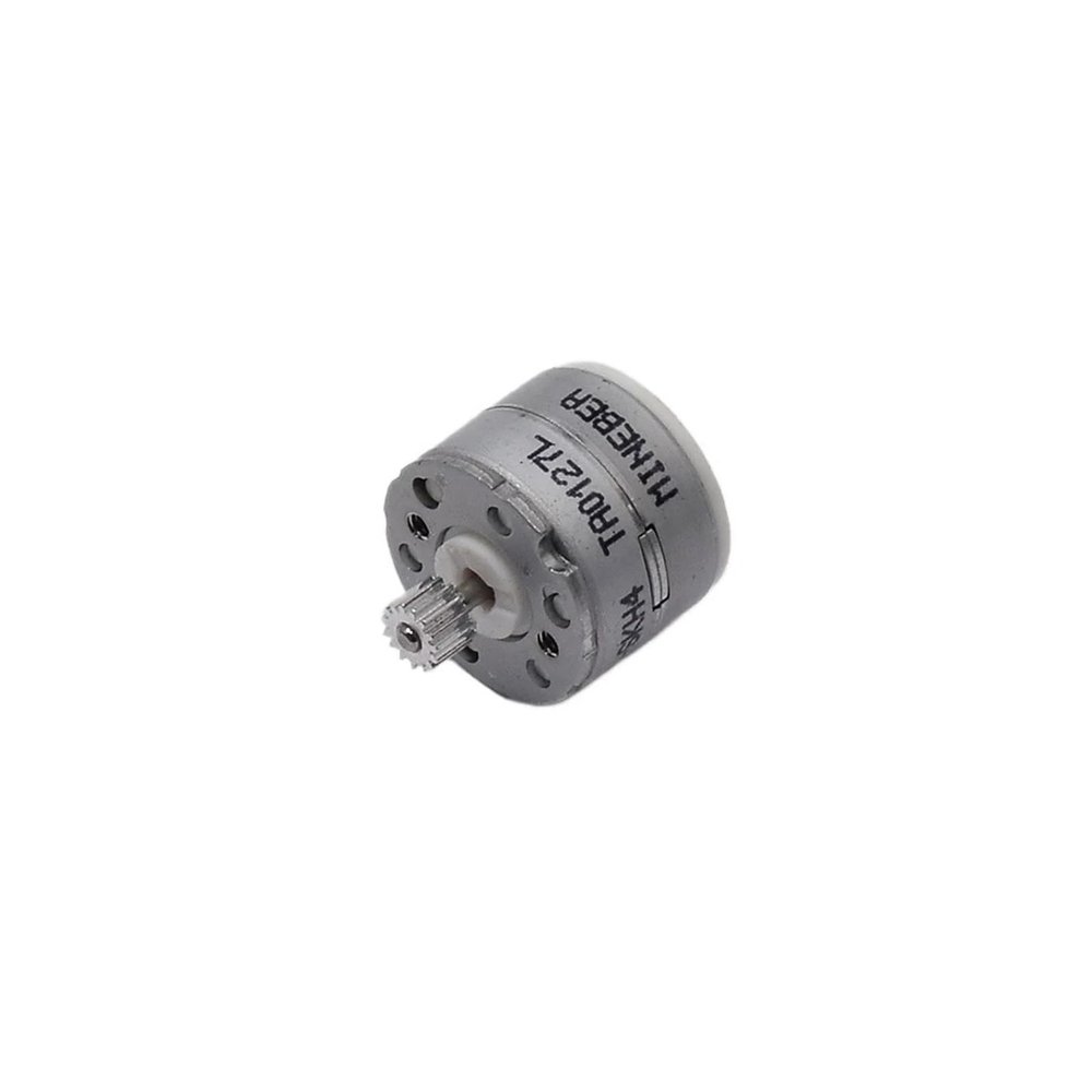 MWRFKJOB PM15S-020 2-Phase 4-Wire 15mm Round Stepper Electronic Starter 15t Teeth Gear 15BY Stepping Electronic Starter 18 Degrees