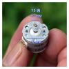 MWRFKJOB PM15S-020 2-Phase 4-Wire 15mm Round Stepper Electronic Starter 15t Teeth Gear 15BY Stepping Electronic Starter 18 Degrees view 4