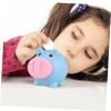 Abaodam Cute Piggy Bank for Blue Coin Storage Box Easy to Use Money Bank for Boys and Teaching Saving Habit Gift view 4