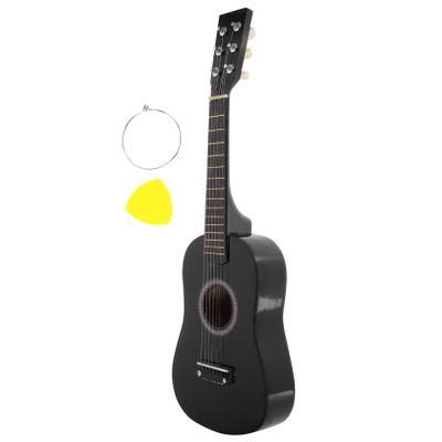 BESPORTBLE Acoustic Beginner Guitar for Lightweight Compact Design with Balanced Tone Safe Smooth Finish Practice Musical Instrument for Learning Random Color