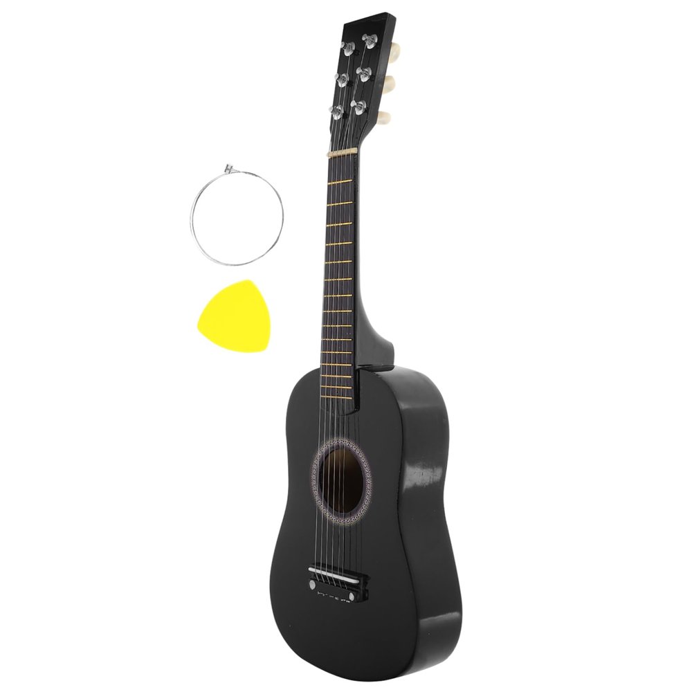 BESPORTBLE Acoustic Beginner Guitar for Lightweight Compact Design with Balanced Tone Safe Smooth Finish Practice Musical Instrument for Learning Random Color