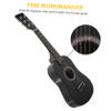 BESPORTBLE Acoustic Beginner Guitar for Lightweight Compact Design with Balanced Tone Safe Smooth Finish Practice Musical Instrument for Learning Random Color view 2