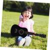 BESPORTBLE Acoustic Beginner Guitar for Lightweight Compact Design with Balanced Tone Safe Smooth Finish Practice Musical Instrument for Learning Random Color view 3