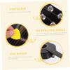 BESPORTBLE Acoustic Beginner Guitar for Lightweight Compact Design with Balanced Tone Safe Smooth Finish Practice Musical Instrument for Learning Random Color view 4