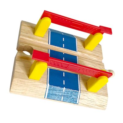 VICASKY Train Track Railing Barrier Model DIY Railway Road Block Plaything for Train Station Scene Sturdy Smooth Surface Railroad Accessories for Major Railway Layouts