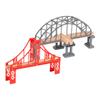 ibasenice 2pcs Train Bridge Replacement DIY Railway Track Accessories for Educational Hands Building Compatible with Major Brands view 1
